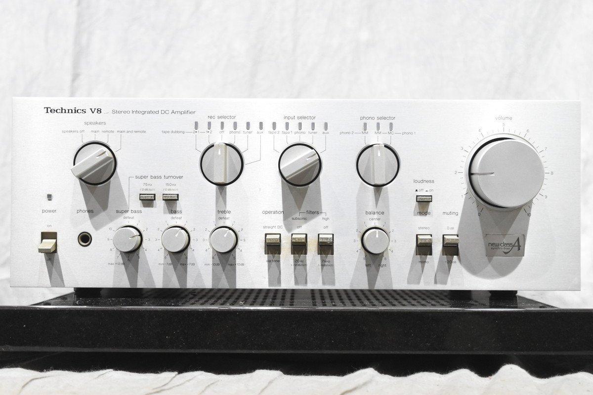 Technics SU-V8 テクニクス プリメインアンプ 一部メンテ済み