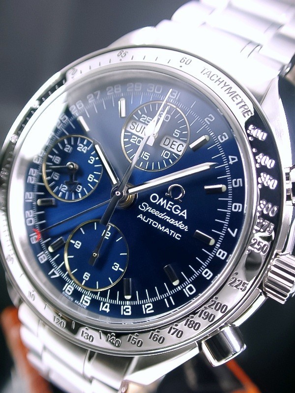 本物 OMEGA オメガ スピードマスター オートマチック クロノグラフ 