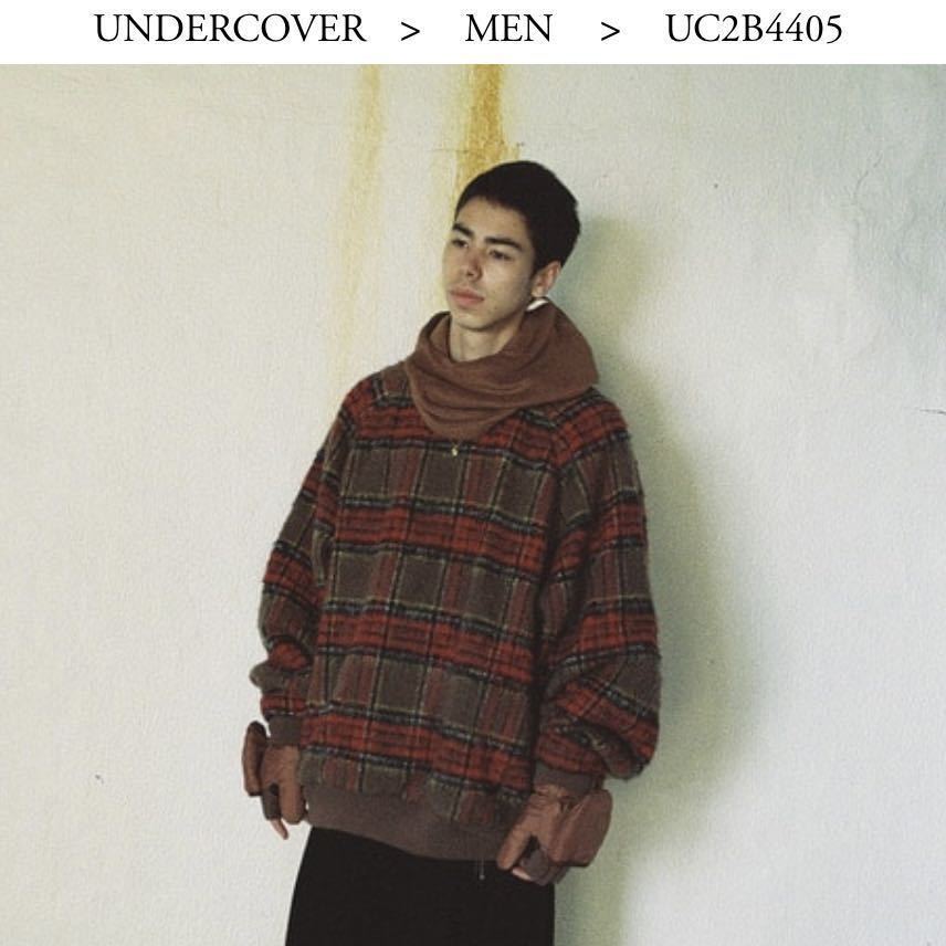 完売】新品 22AW UNDERCOVER アンダーカバー ウール モヘア 中綿 プル  