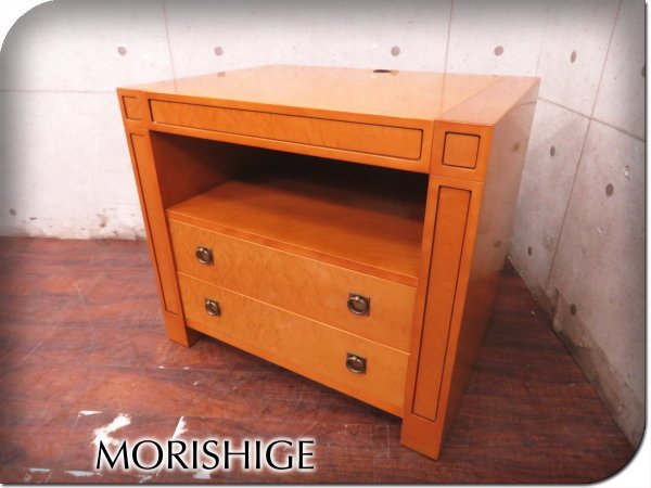 正規品，HOT MORISHIGE/森繁/モリシゲ IDC大塚 最高級 ルミエール 樺/カバ材 ハイクラス クラシック TVボード/テレビボード 33万 smm3884m(ハイタイプ（高さ60cm以上）)｜売買されたオークション情報、yahooの商品 ハイタイプ（高さ60cm以上）