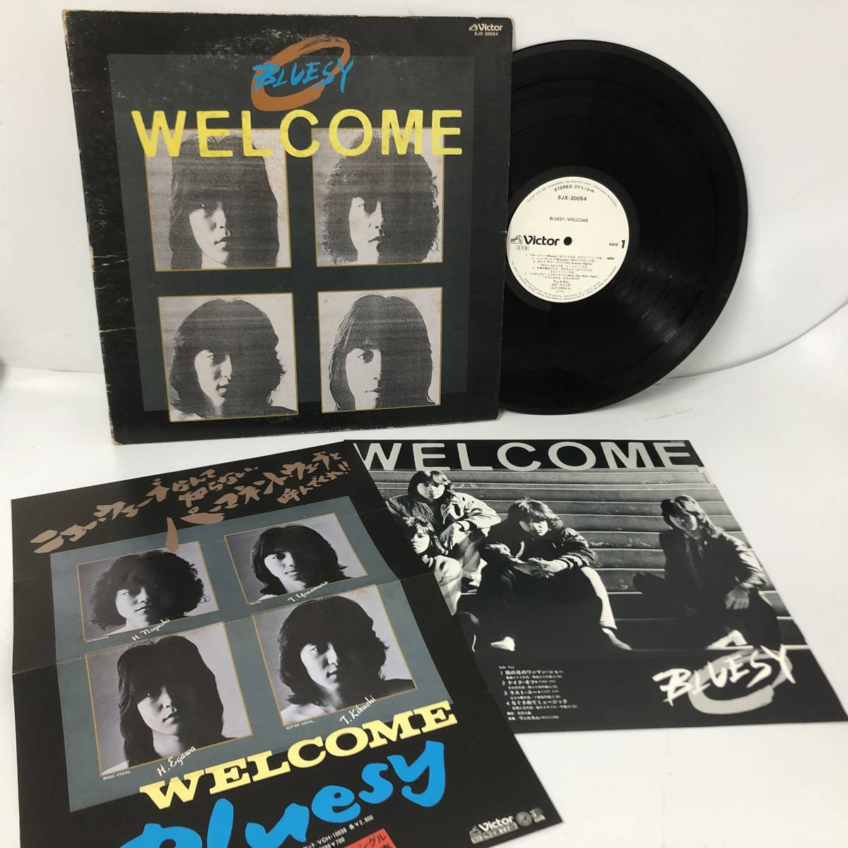 FI13/78 見本盤 白ラベル Bluesy ブルージィー LP レコード Welcome