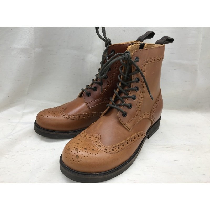 大人気，安い ＳＬＯＷ ＷＥＡＲ ＬＩＯＮ スノーウェアライオン ＯＢ&minus;８８６５ ＲＵＳＳＥＴ レザー レースアップブーツ Ｍ 靴/246(ファッション小物)｜売買されたオークション情報、yahooの商品情報 その他