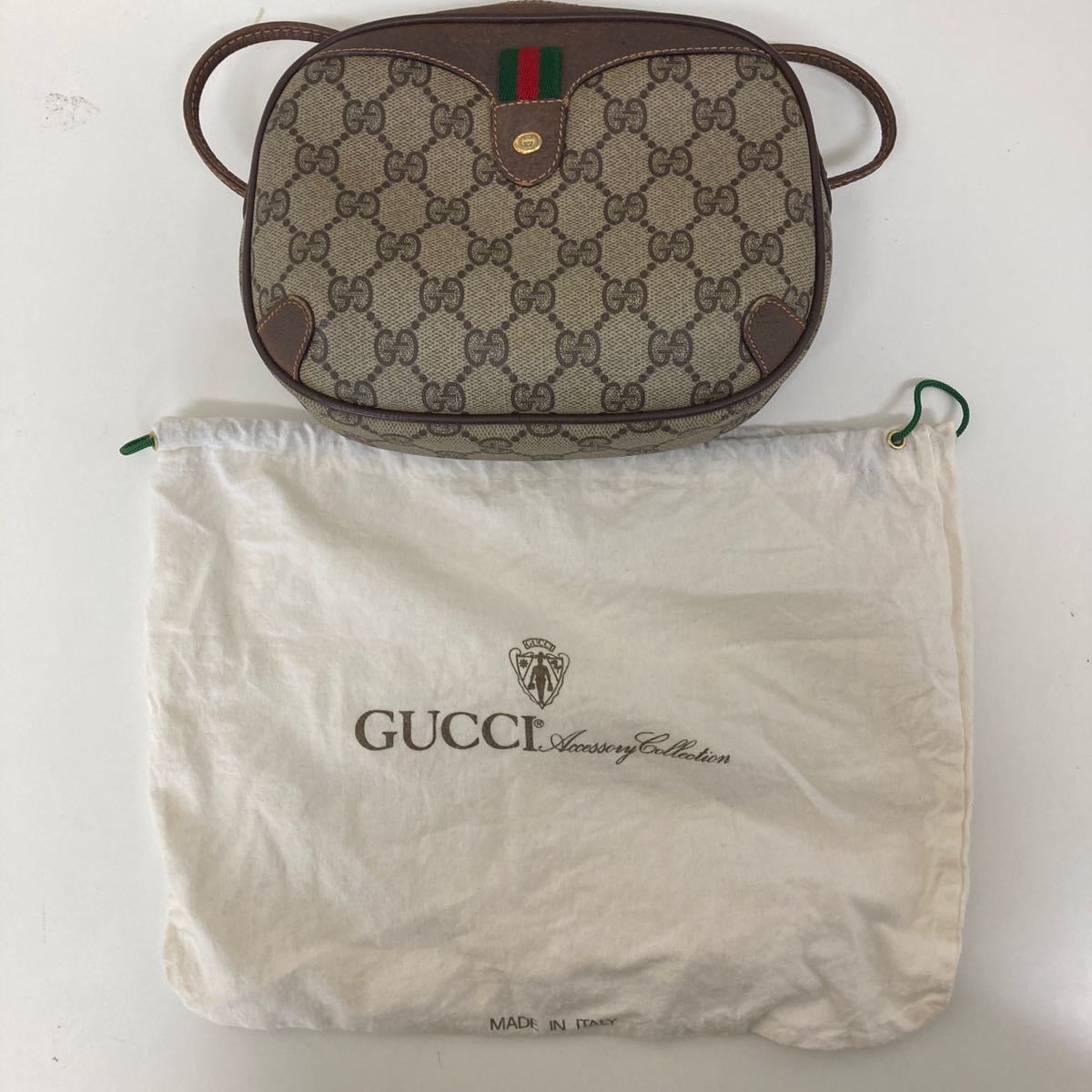 S1028】 GUCCI ショルダーバッグ オールドグッチ グッチ GG カバン 鞄 