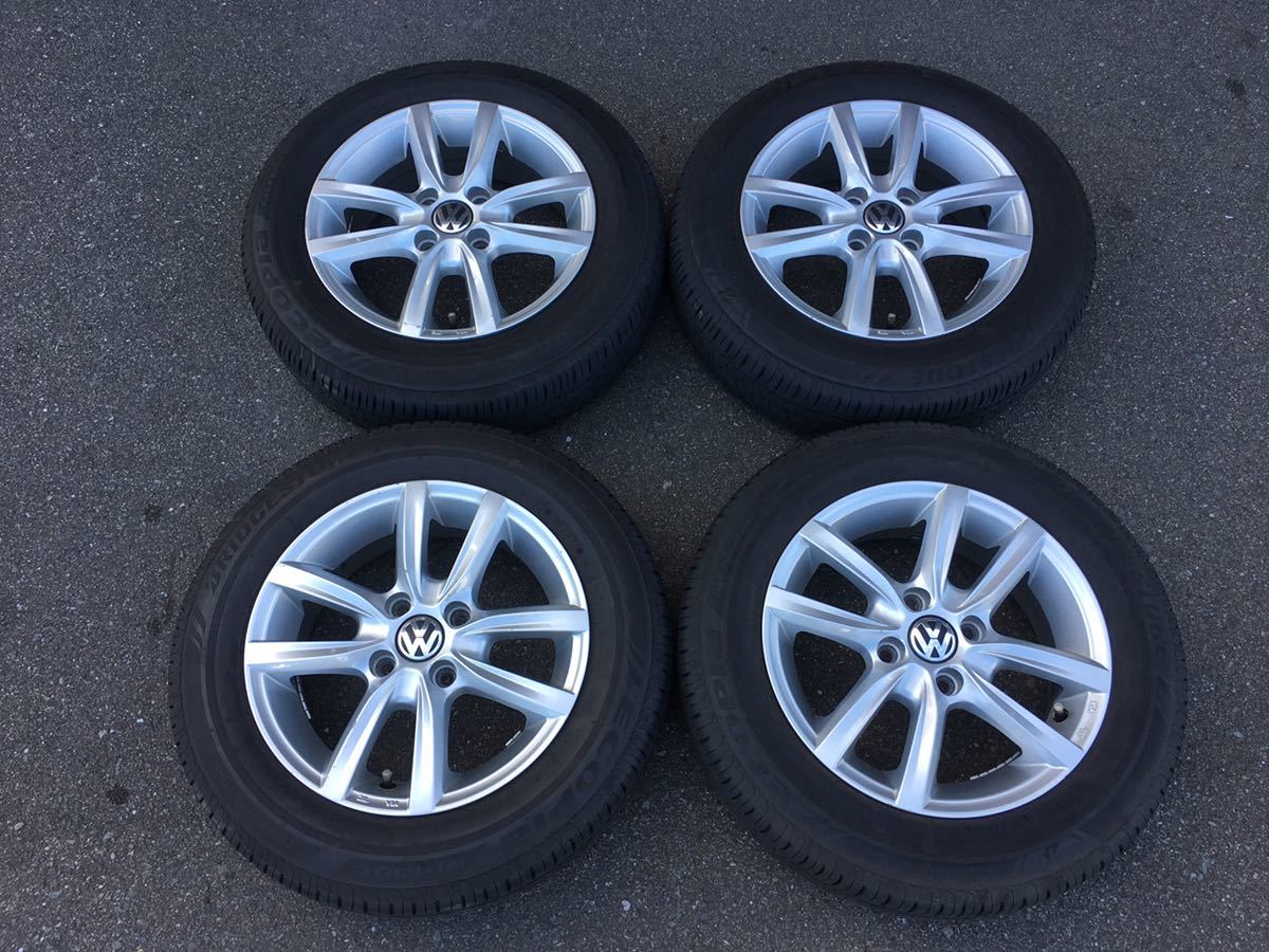 フォルクスワーゲン VW アップ 純正 UP 4本 アルミホイール フォルク