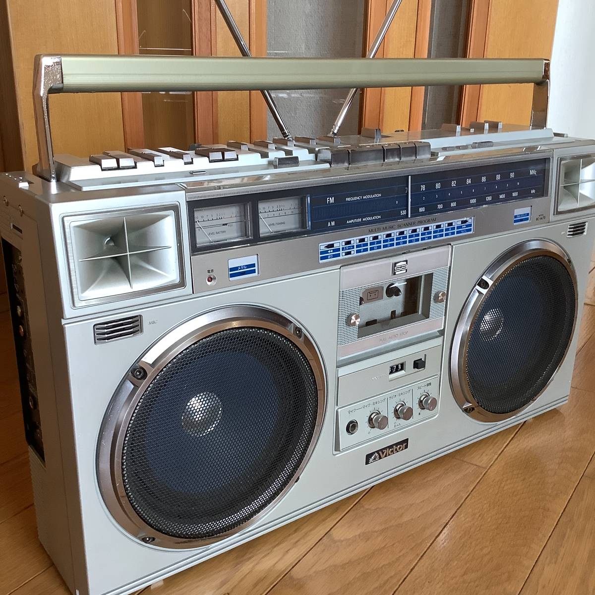RC-M70 Victor Stereo Radio Cassette ビクター Recorder - AM FM
