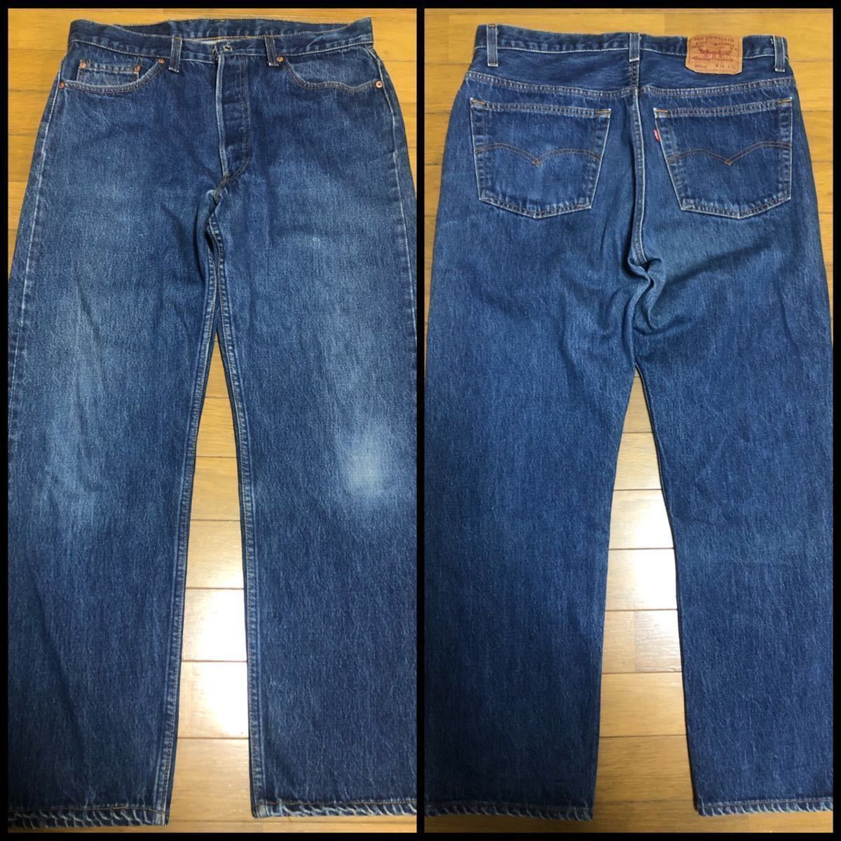 W38 ビッグサイズ ヴィンテージ 濃紺 90s 1992 11月 501 0000 