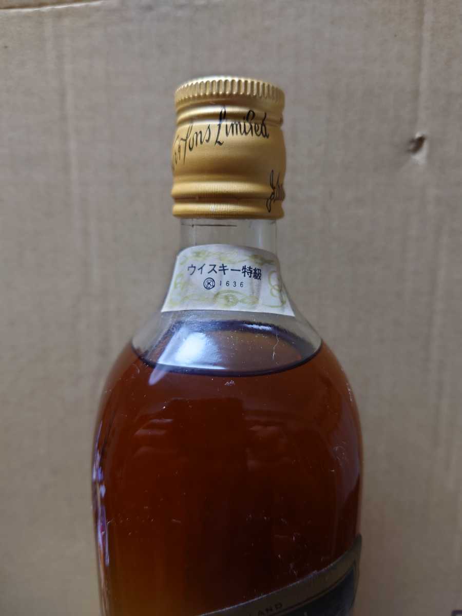 古酒 未開栓 JOHNNIE WALKER BLACK LABEL ジョニー ウォーカー 黒