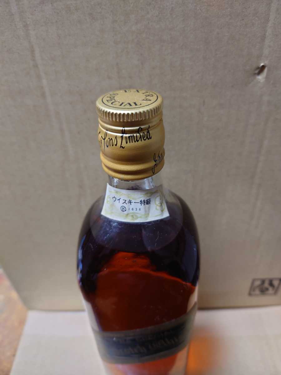 古酒 未開栓 JOHNNIE WALKER BLACK LABEL ジョニー ウォーカー 黒