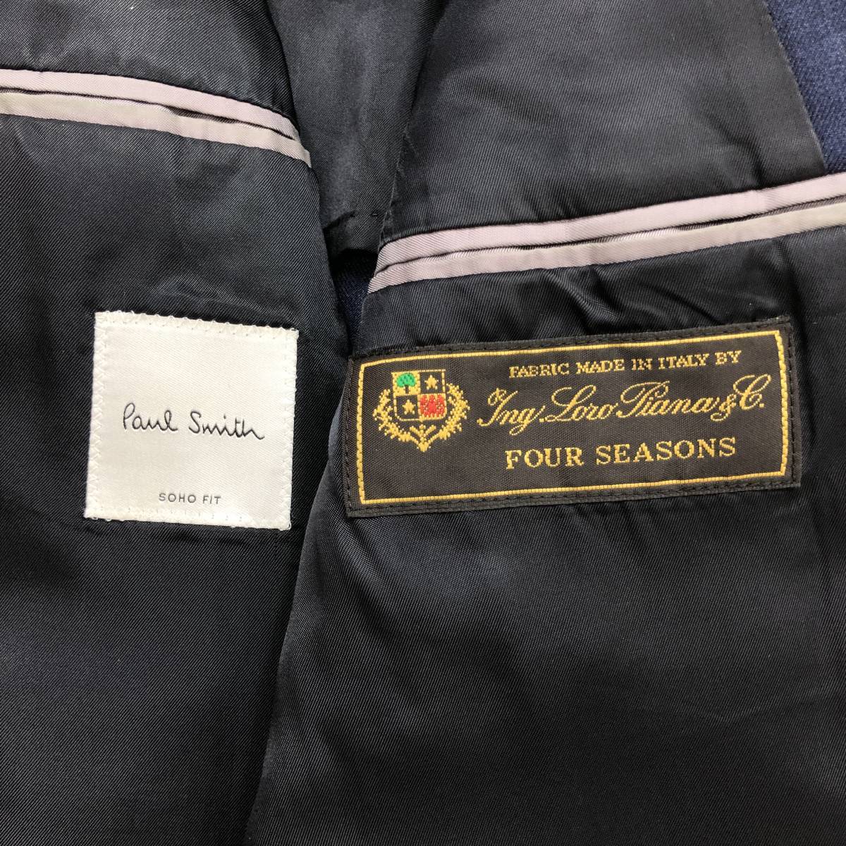 1スタ】英国調の気品☆ポールスミス×名門ロロピアーナ【Paul Smith 