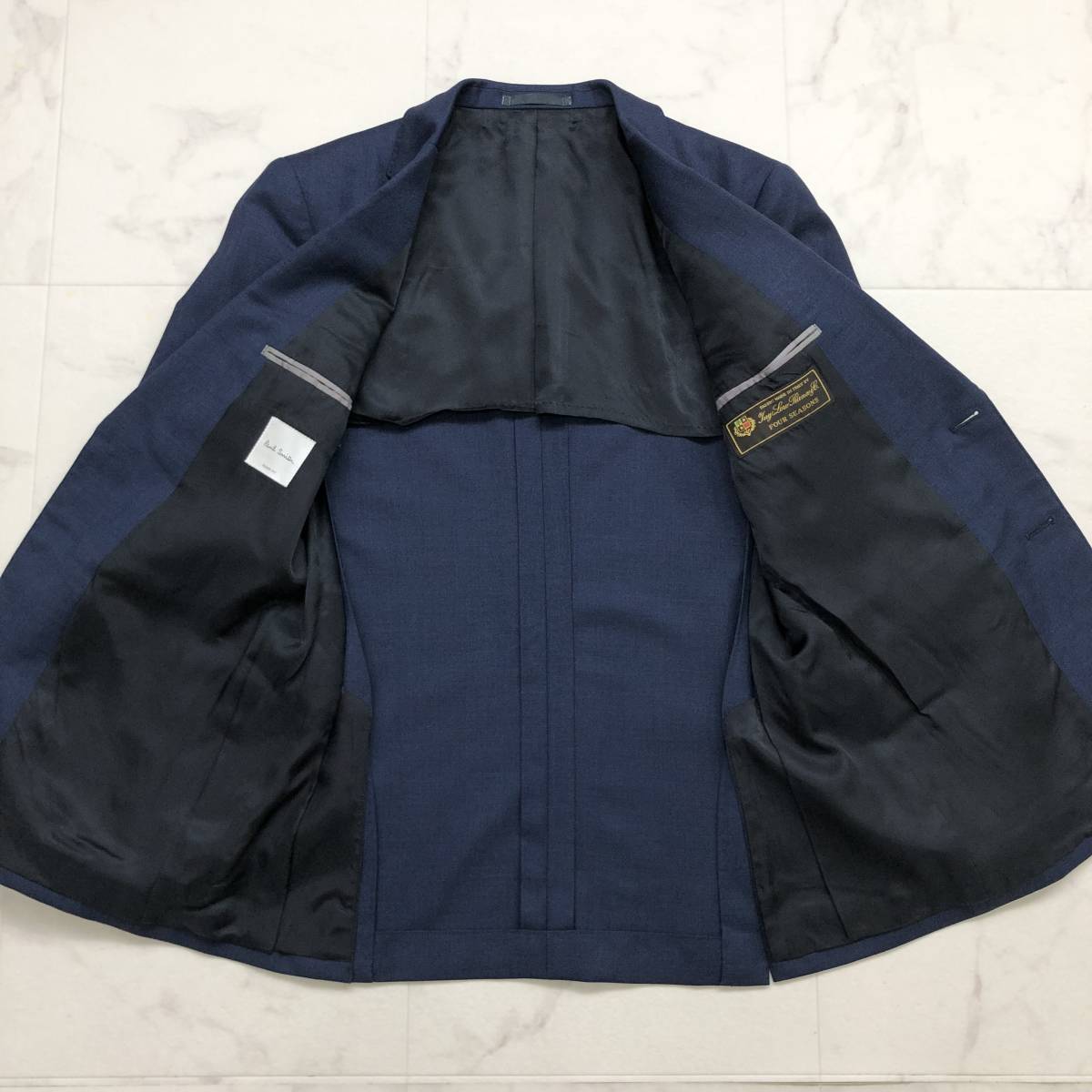 1スタ】英国調の気品☆ポールスミス×名門ロロピアーナ【Paul Smith