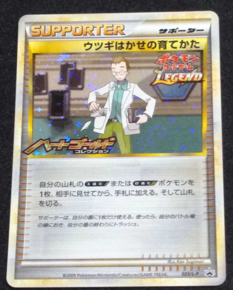 023⁄L-P ウツギはかせの育てかた ポケモンカード PROMO レジェンド