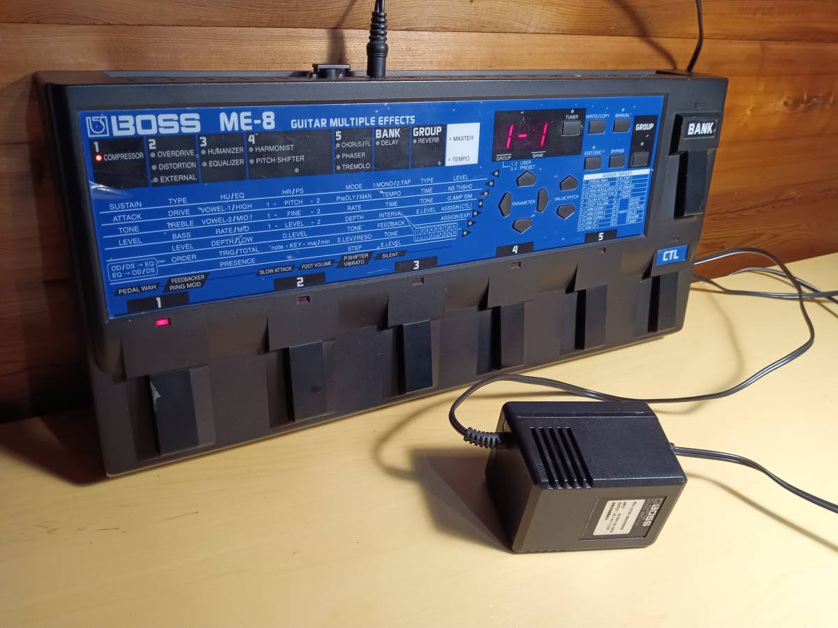 BOSS ME-8 マルチエフェクター | マルチエフェクター「BOSS Multiple BOSS ME-8 マルチエフェクター | マルチエフェクター「BOSS Multiple