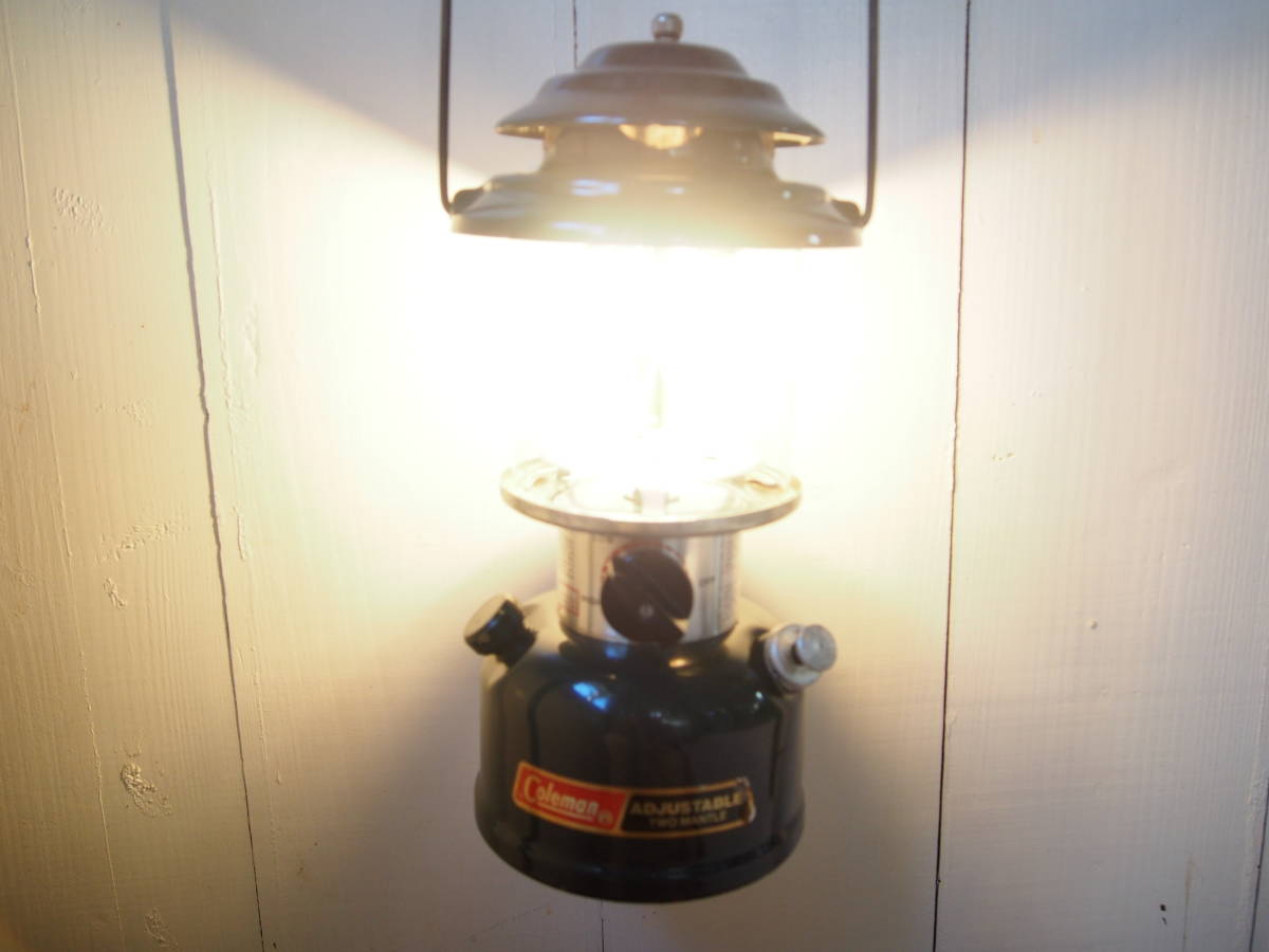 即実用　288A700　アジャスタブルツーマントル　87年月 288A700 コールマン 即実用 アウトドア 美品 ヴィンテージ