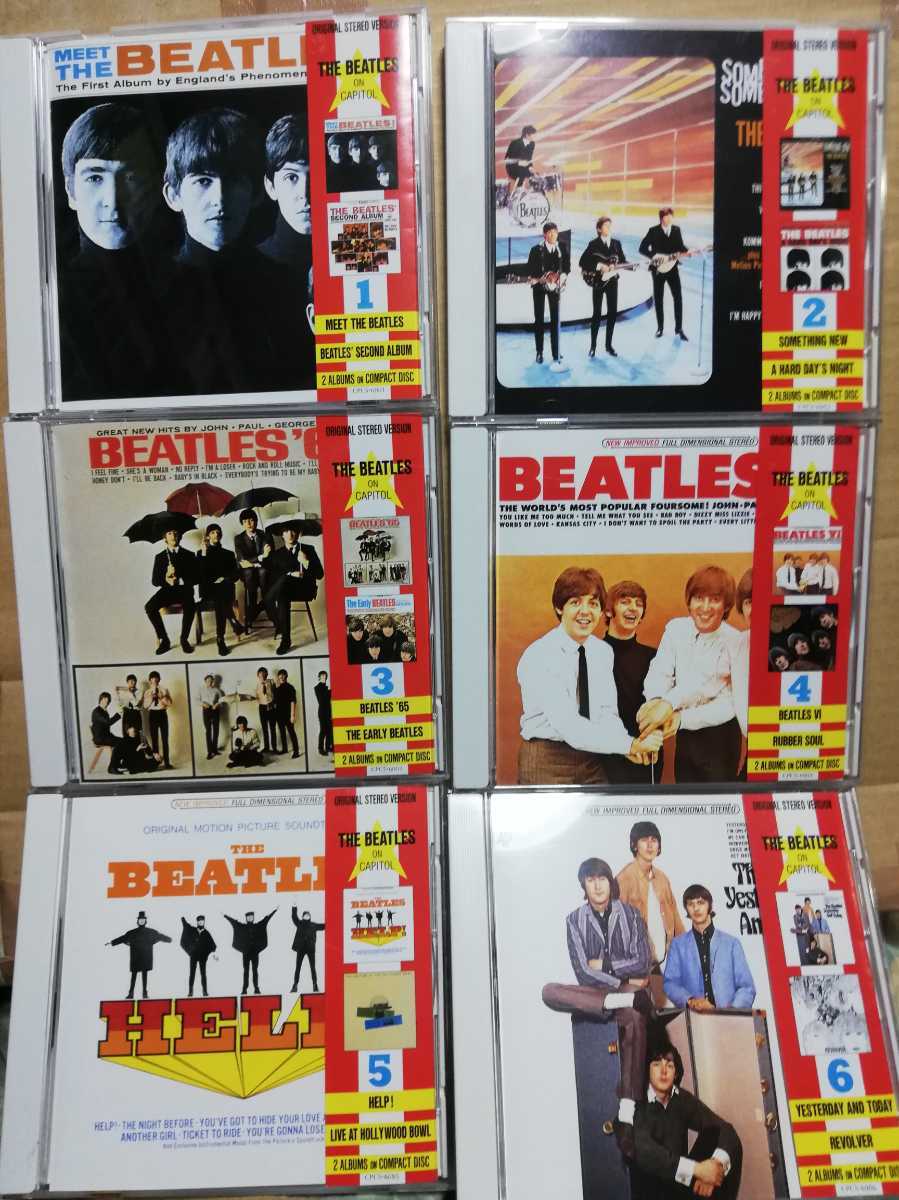 驚きの破格値，新品 ビートルズ コレクターズCD BEATLES/THE BEATLES ON CAPITOL 12ALBUMS ON 6CD ORIGINAL STEREO VERSION(Beatles， The)｜売買されたオークション情報、yahooの商品情報をアーカイブ公開 - オークファン B