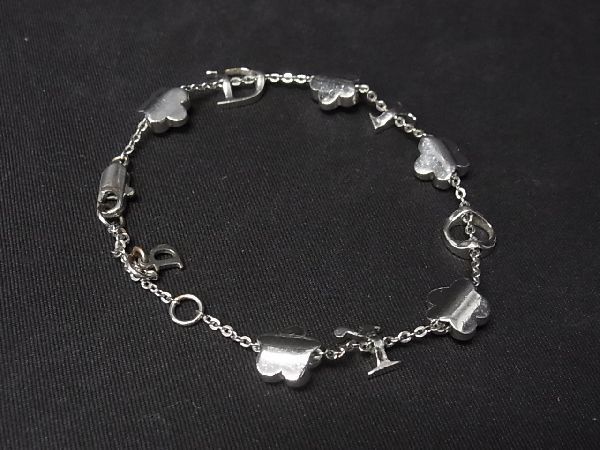 1円 Christian Dior クリスチャンディオール ラインストーン フラワー