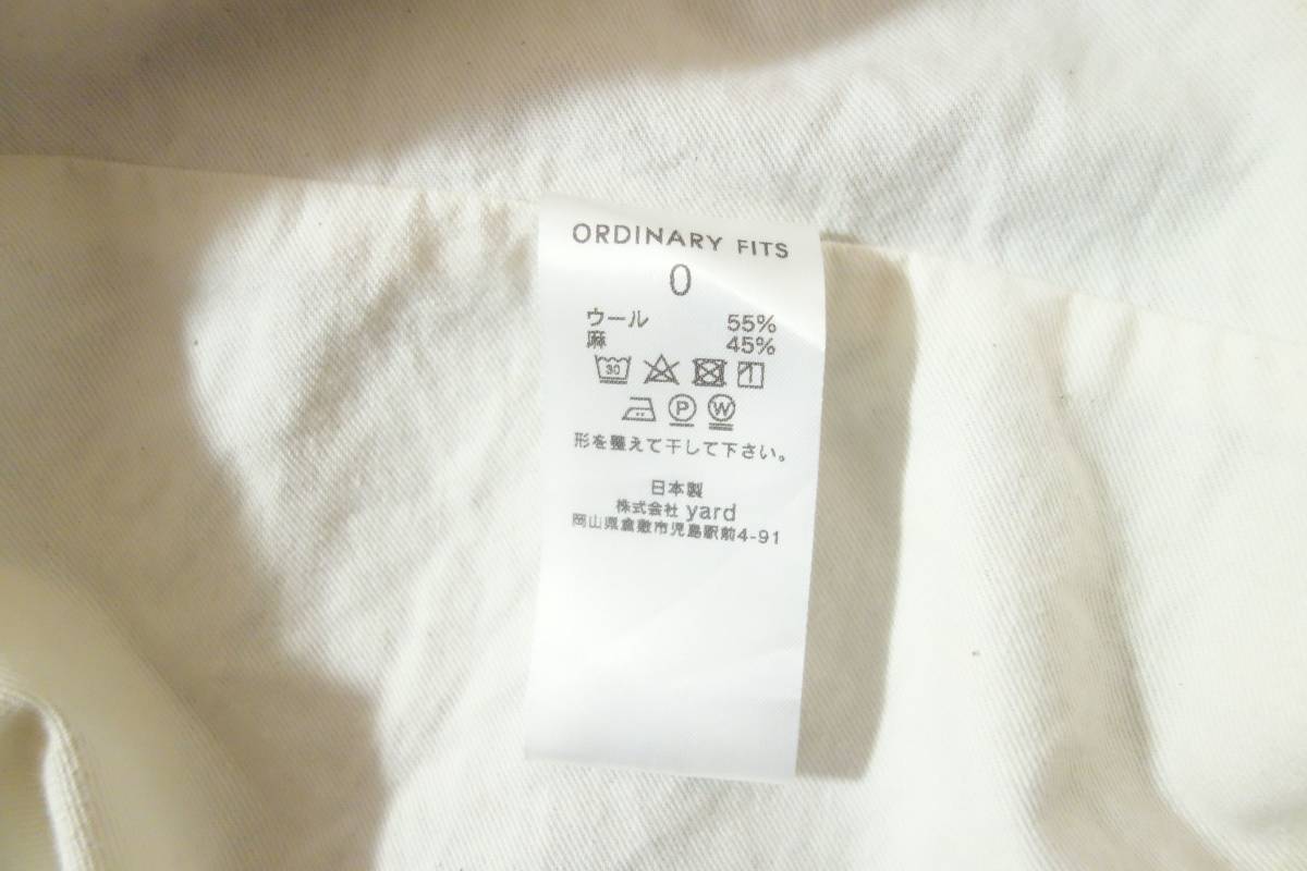 2017AW ルックブック掲載 ORDINARY FITS オーディナリーフィッツ 