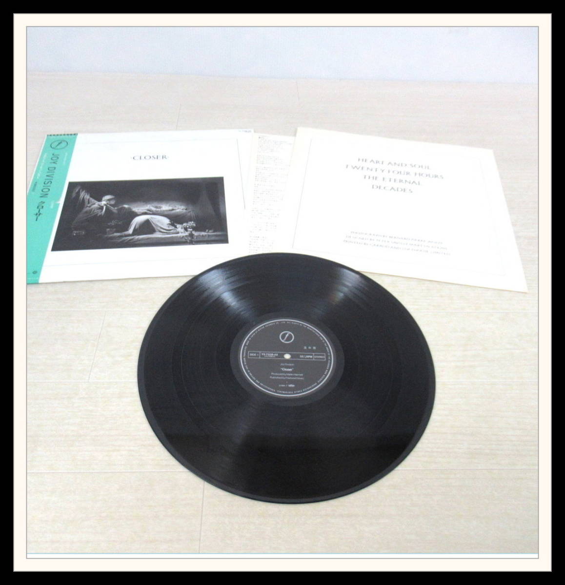◇国内帯付LP ジョイ・ディヴィジョン JOY DIVISION クローサー CLOSER