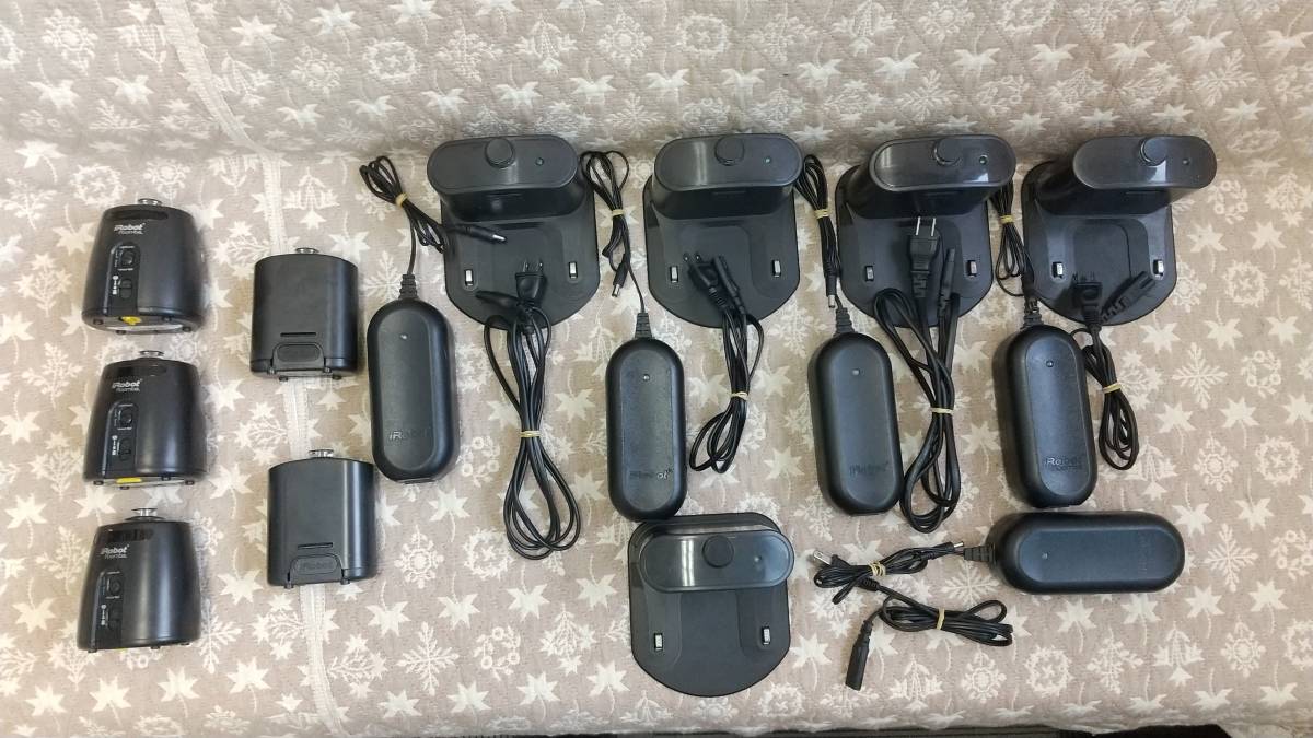 【748】中古品 iRobot アイロボット ルンバ用充電器5個+センサー5個 セット iRobot アイロボット ルンバ 5個セット 0 e5