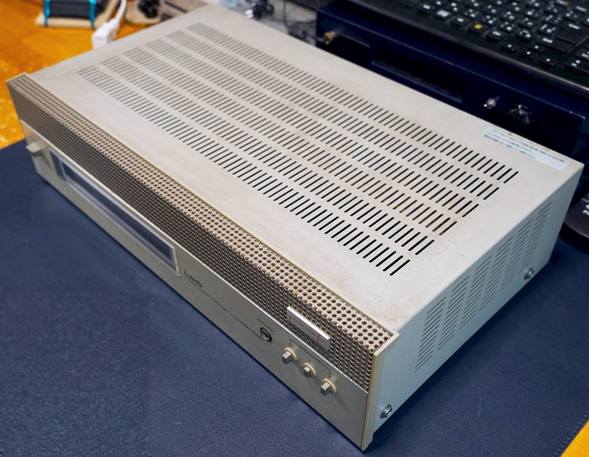 日立　Lo-D HMA-4580 MOS-FET パワーアンプ Lo-D HMA-4590 パワーMOS FET HS8401A HS8402A 採用パワーアンプ の