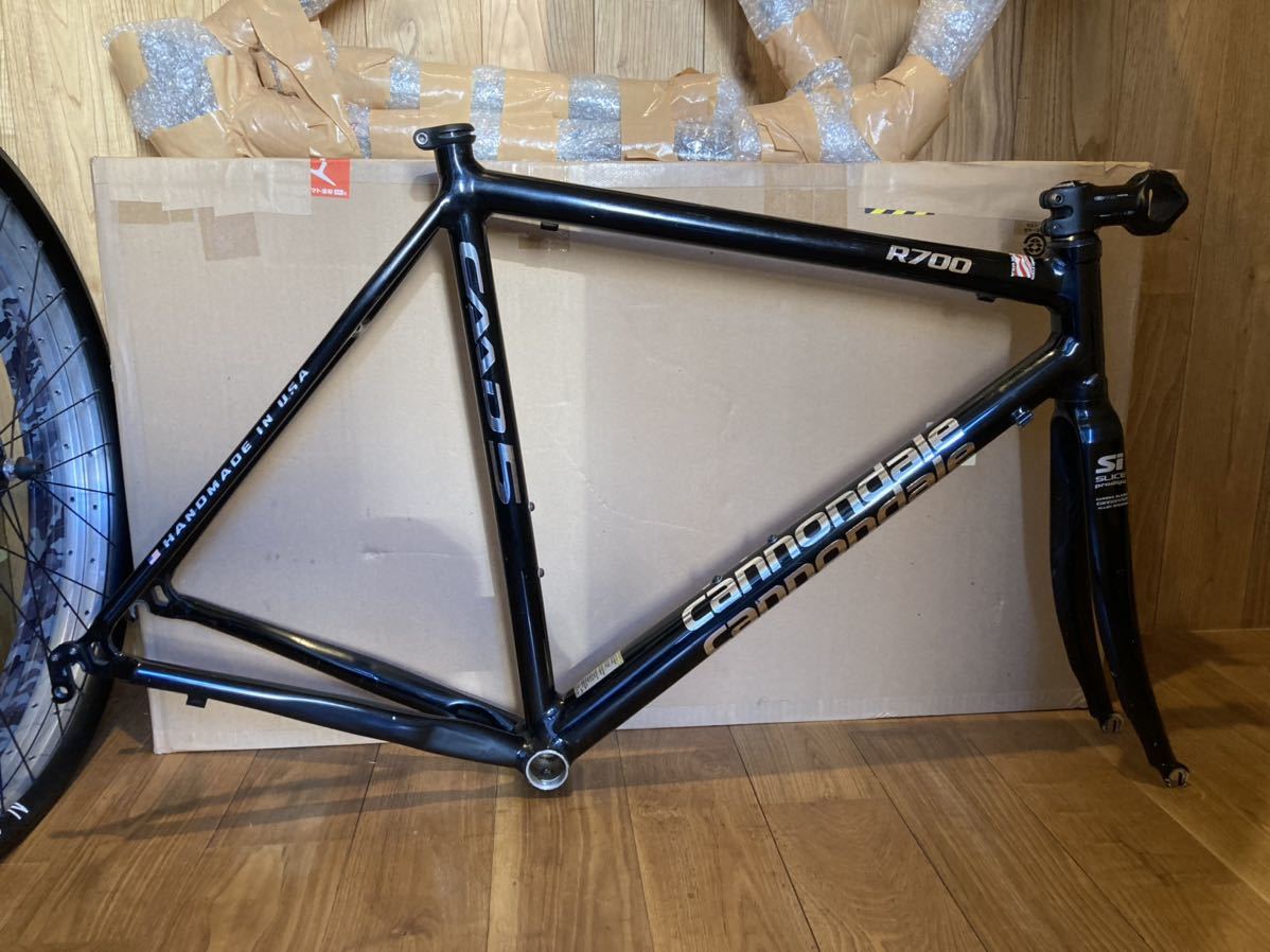 Cannondale CAAD5 R700 フレームセット usa track mash bluelug(ロード 