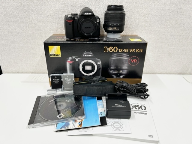 D60 Nikon VR 18-55 ニコン Camera Kit with 18-55mm 公式通販 Nikon