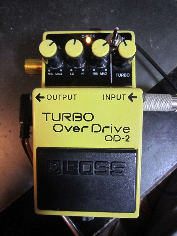 BOSS ボス TURBO Over Drive ターボオーバードライブ OD-2 スイッチ