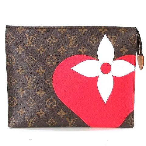 中古美品】ルイヴィトン ポシェット トワレット26 クラッチバッグ 