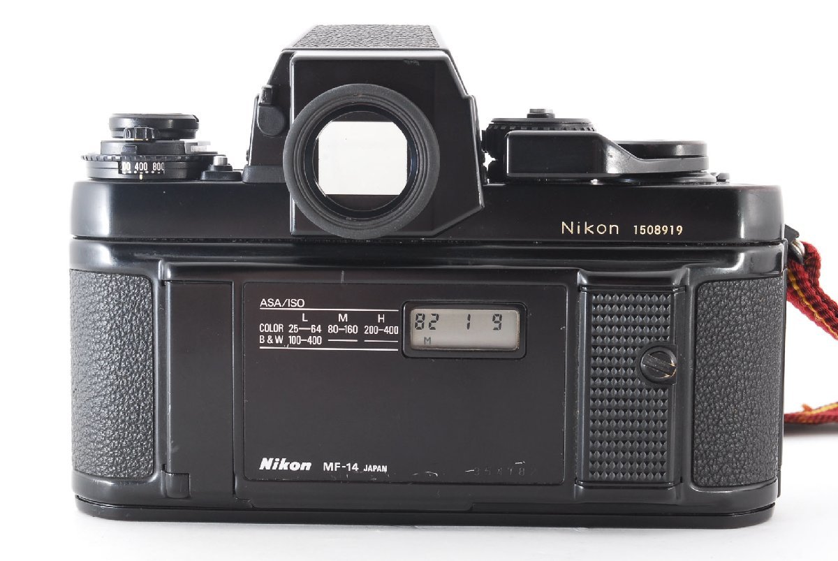 【美品】ニコン Nikon F3 HP ボディ MF-14付き【動作確認済】 ◇◇ 完動美品 ニコン Nikon F3 HP F3HP ボディ ボデー 一眼レフ 35mm