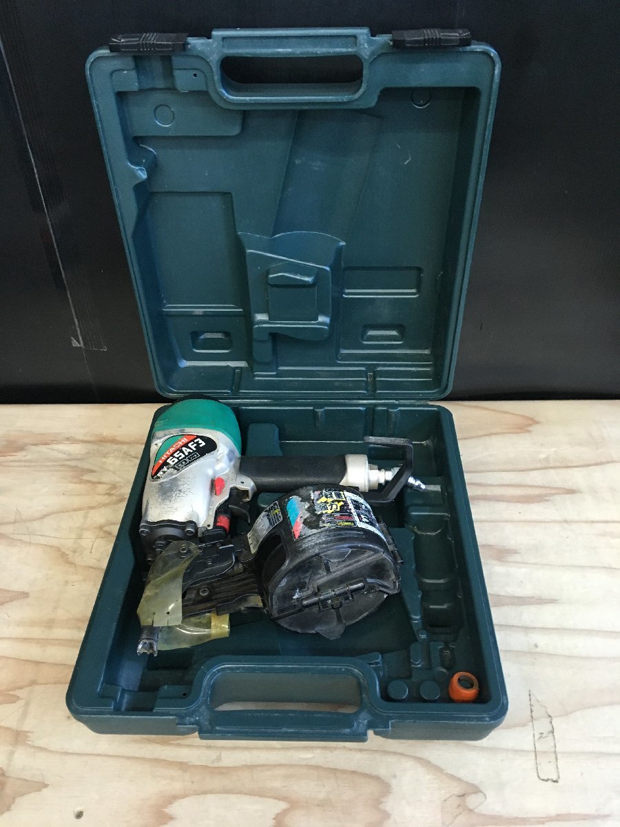 中古品】日立工機 常圧釘打機 NV65AF3 / IT8VS9VNX95X : 常圧釘 中古品】日立工機 常圧釘打機 NV65AF3 / IT8VS9VNX95X : 常圧釘