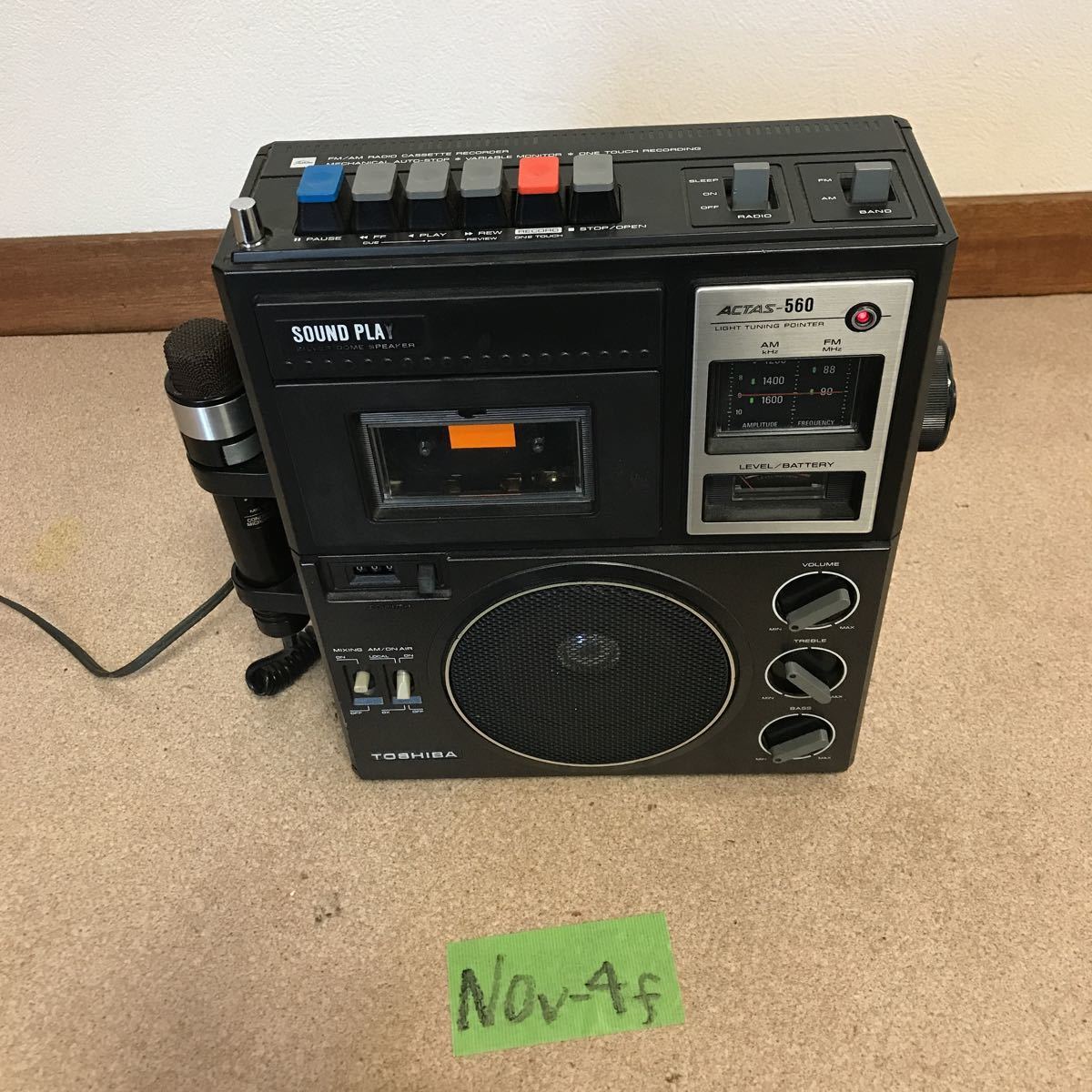 東芝CDラジカセ☆カセットデッキ☆USED品☆ Aurex TOSHIBA CD カセット