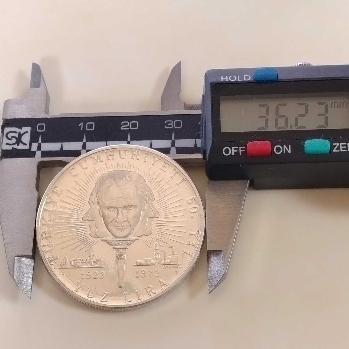 2010年 トルコ銀貨 50リラ 日本トルコ友好120周年記念銀貨 SV925 2010年 トルコ銀貨 50リラ 日本トルコ友好120周年記念銀貨 SV925 楽天