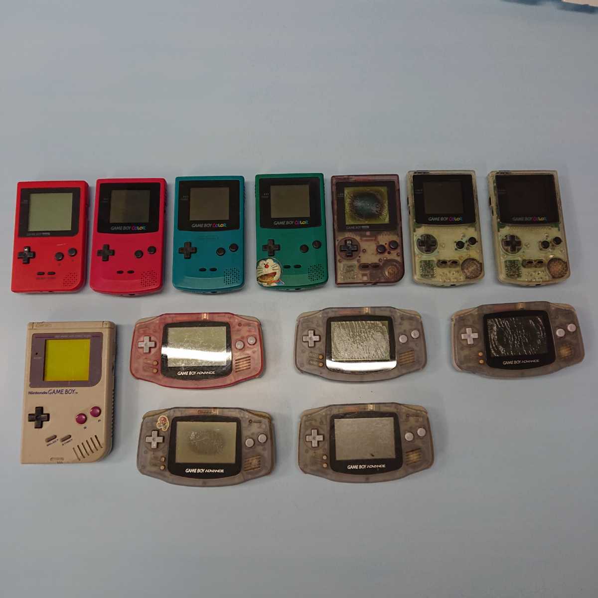 Nintendo】 アドバンス5台 ゲームボーイカラー6台 ゲームボーイ