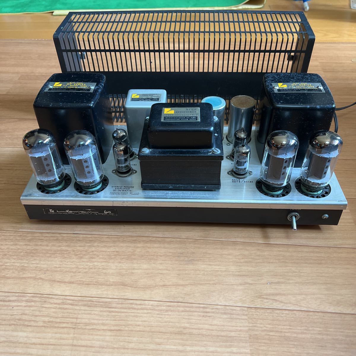 Luxman LUXKIT KMQ60 真空管 パワーアンプ ラックスマン 現状公式