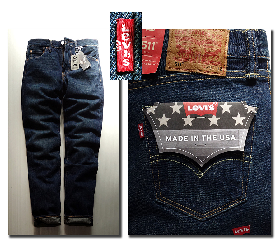 新品タグ付】リーバイス（Levis）ジーンズ511（スリム） 貴重な 