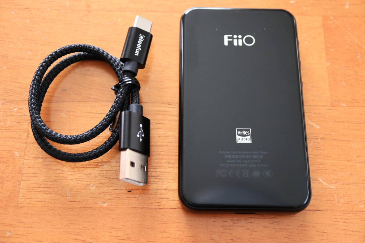 □□Fiio M6 デジタルオーディオプレーヤー ブラック 中古良品