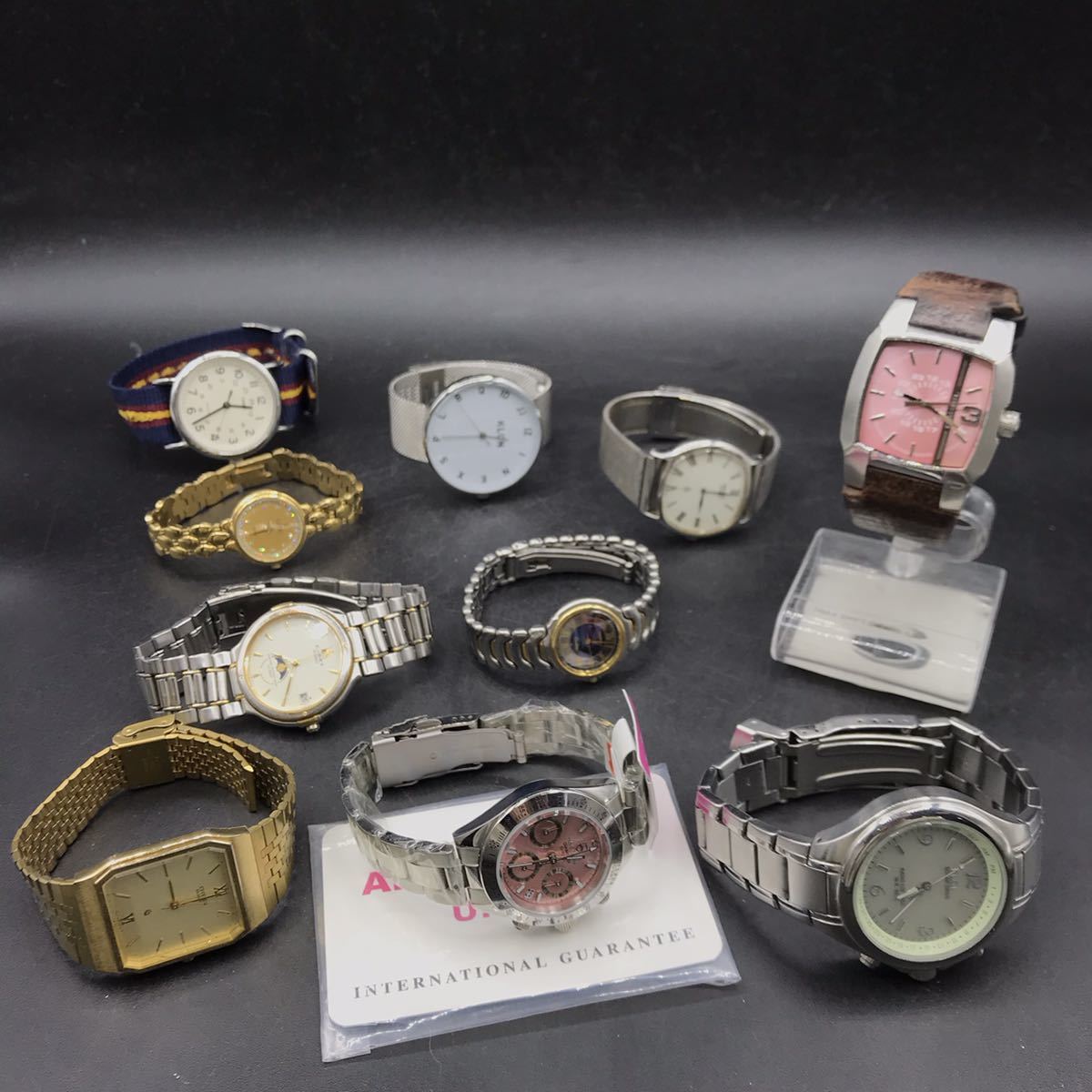 M1 未使用品含む 腕時計 10本 まとめ売り SEIKO CITIZEN ELGIN DIESEL 