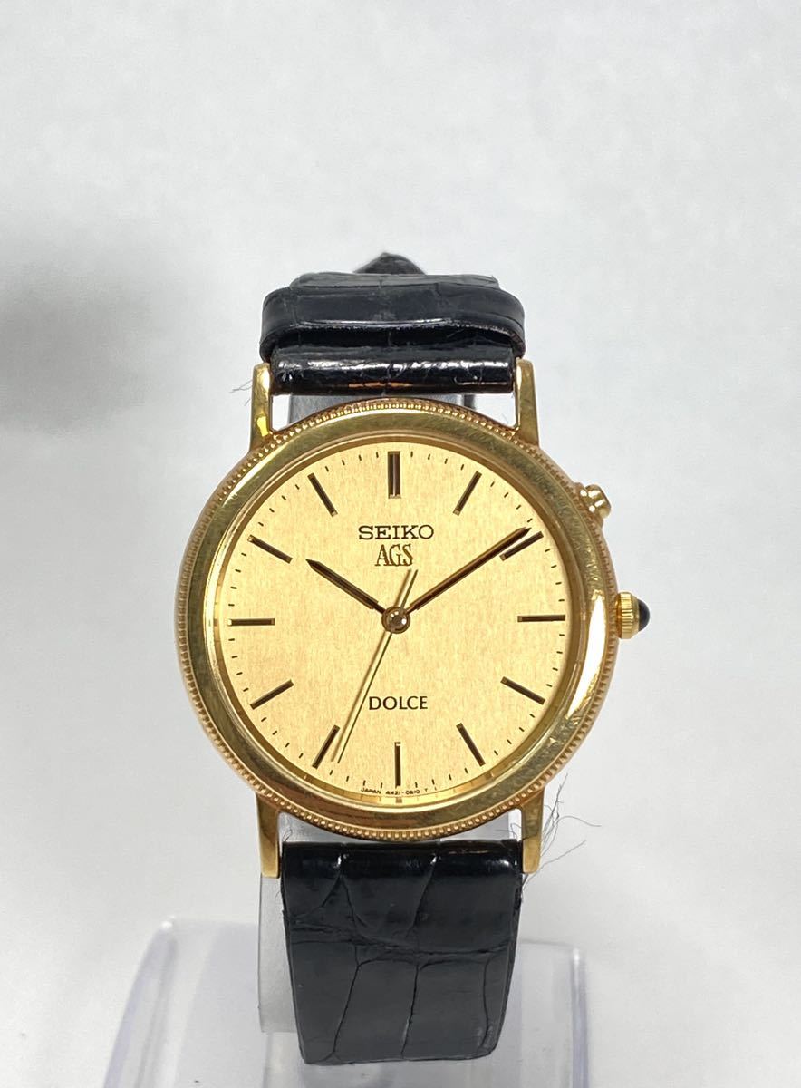 SEIKO セイコー セイコードルチェ DOLCE AGS 4M21-0A90 18KT 【公式通販】
