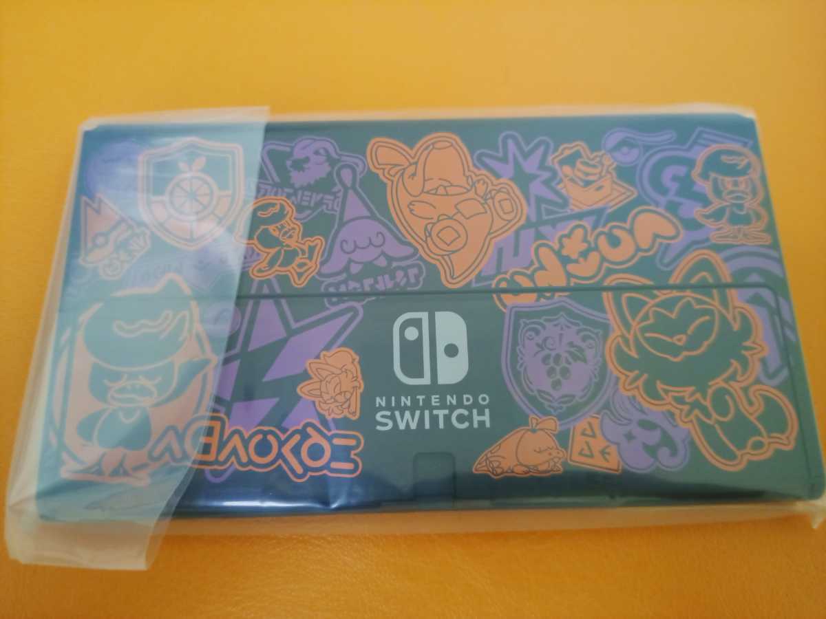 Nintendo Switch 有機el switch 本体のみ スカーレット・バイオレットエディション 箱 レシートあり