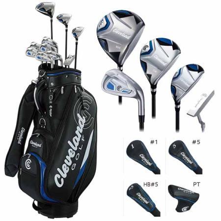 【最新モデル】【日本仕様】クリーブランド（パッケージセット）クラブ10本＋キャディーバッグ付（S）【未使用】