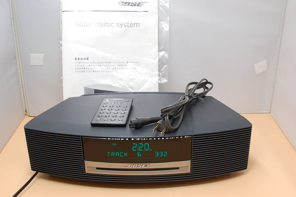 【HOT，人気SALE】 BOSE ボーズ Wave Music System AWRCCB 外観キズ難あり(一般)｜売買されたオークション情報、yahooの商品情報をアーカイブ公開 - オークファン 一般