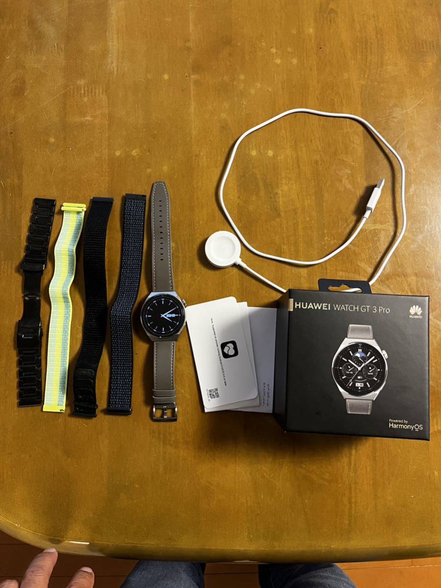 【得価，人気セール】 HUAWEI WATCH GT3 PRO 46mm クラッシックモデル スマートウォッチ おまけ有ります(スマートウォッチ本体)｜売買されたオークション情報、yahooの商品情報をアーカイブ公開 - オークファン スマートウォッチ本体