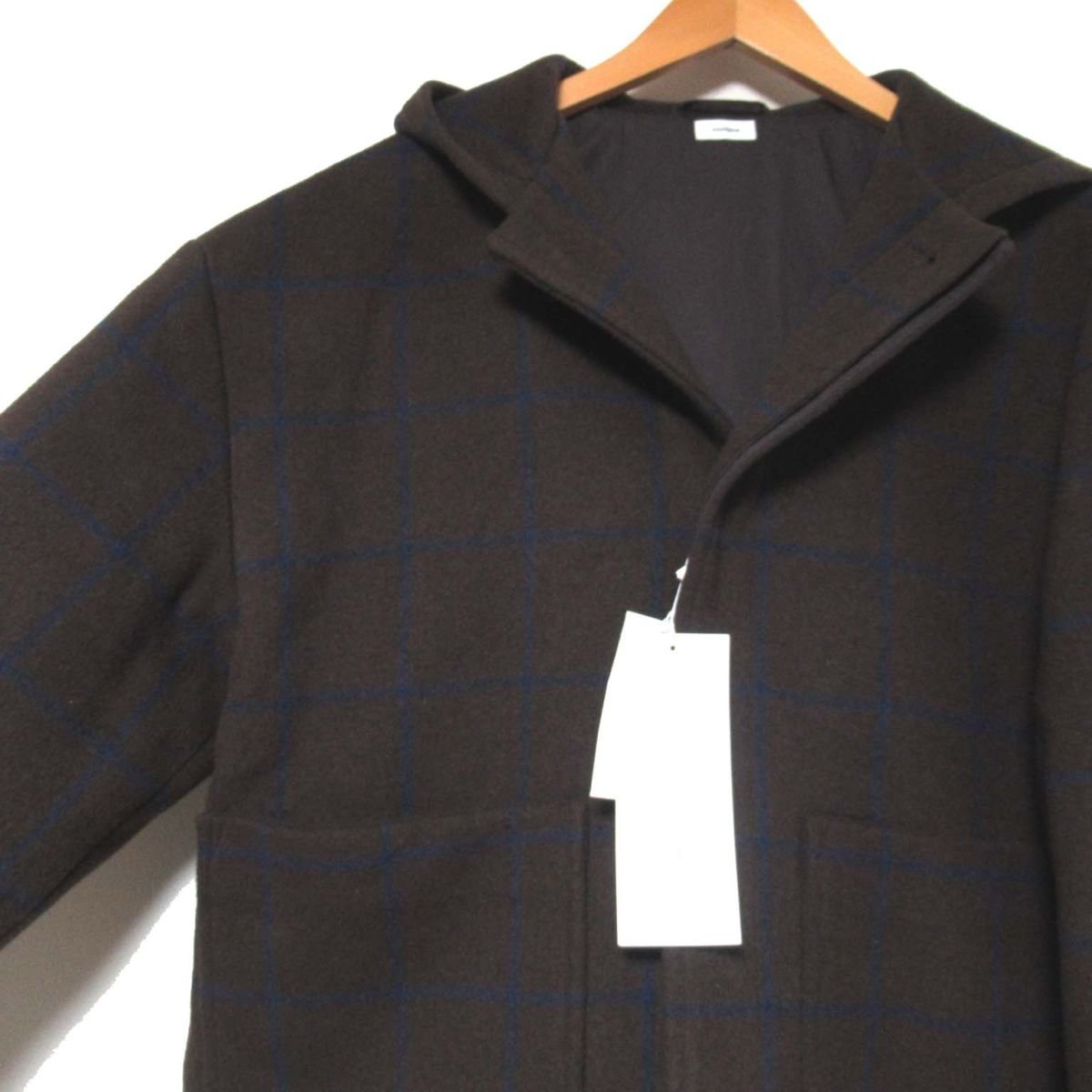 新品 タグ付き 19AW blurhms ブラームス ブロックチェック ウール 