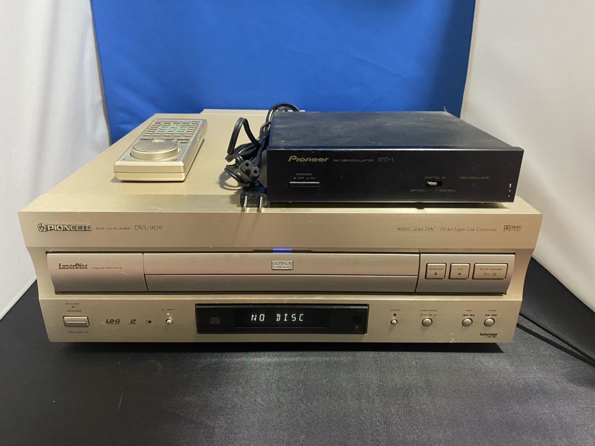 DVL-909 Pioneer | DVD パイオニア LDプレーヤー NTSC Gold LD Player