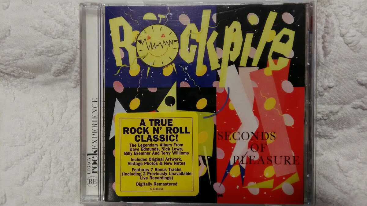  Rockpile Second Of Pleasure+７ボーナス/未発表ライブ収録/Nick Lowe/Dave Edmunds/Pub Rock/Punk/激レアCD/Brinsley Schwarz/Remaster(Nick Lowe)｜売買されたオークション情報、yahooの商品情報をアーカイブ公開 - オーク N