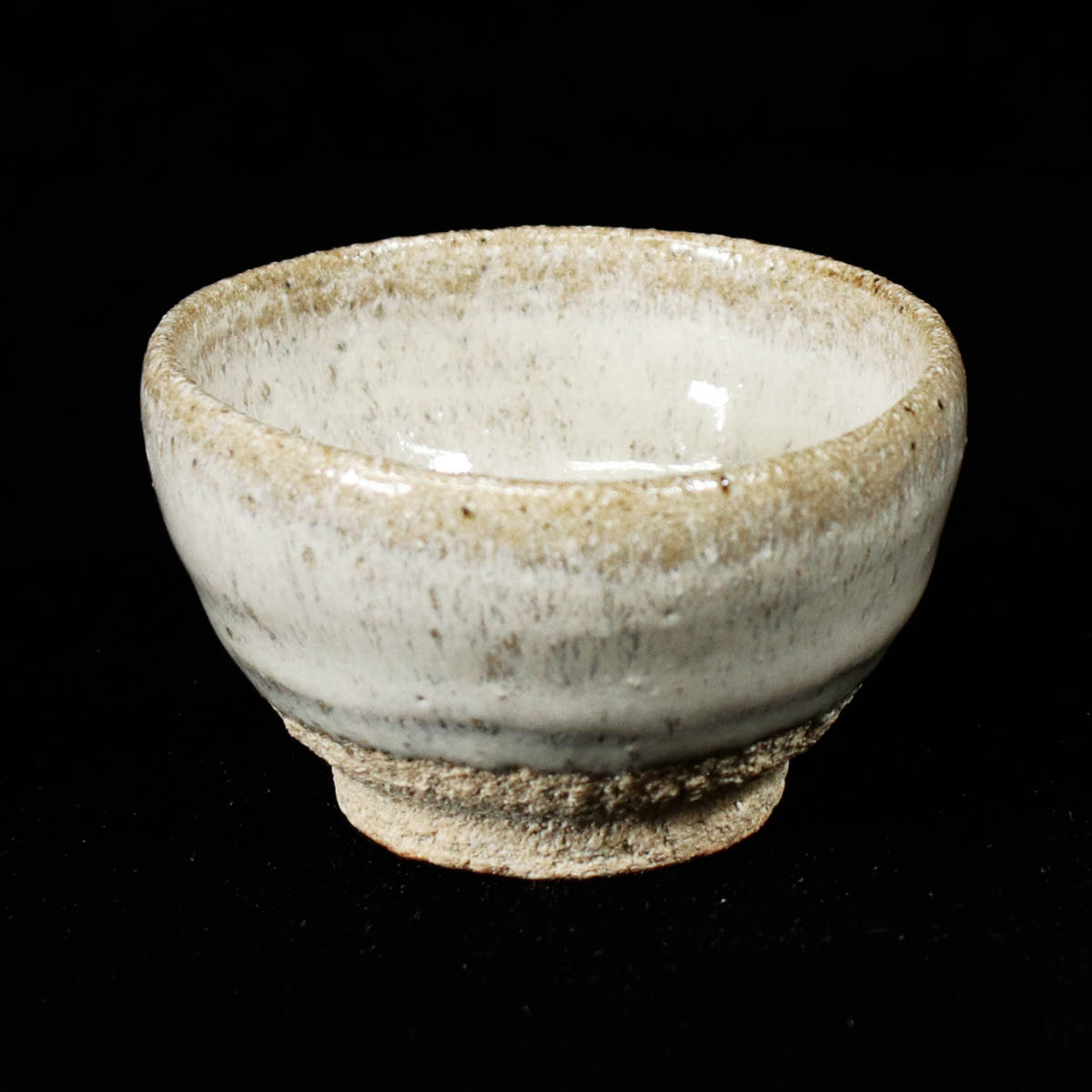 中里重利 斑唐津ぐい呑 □ 中里重利 □ 斑唐津 ぐい呑 ＜221102007