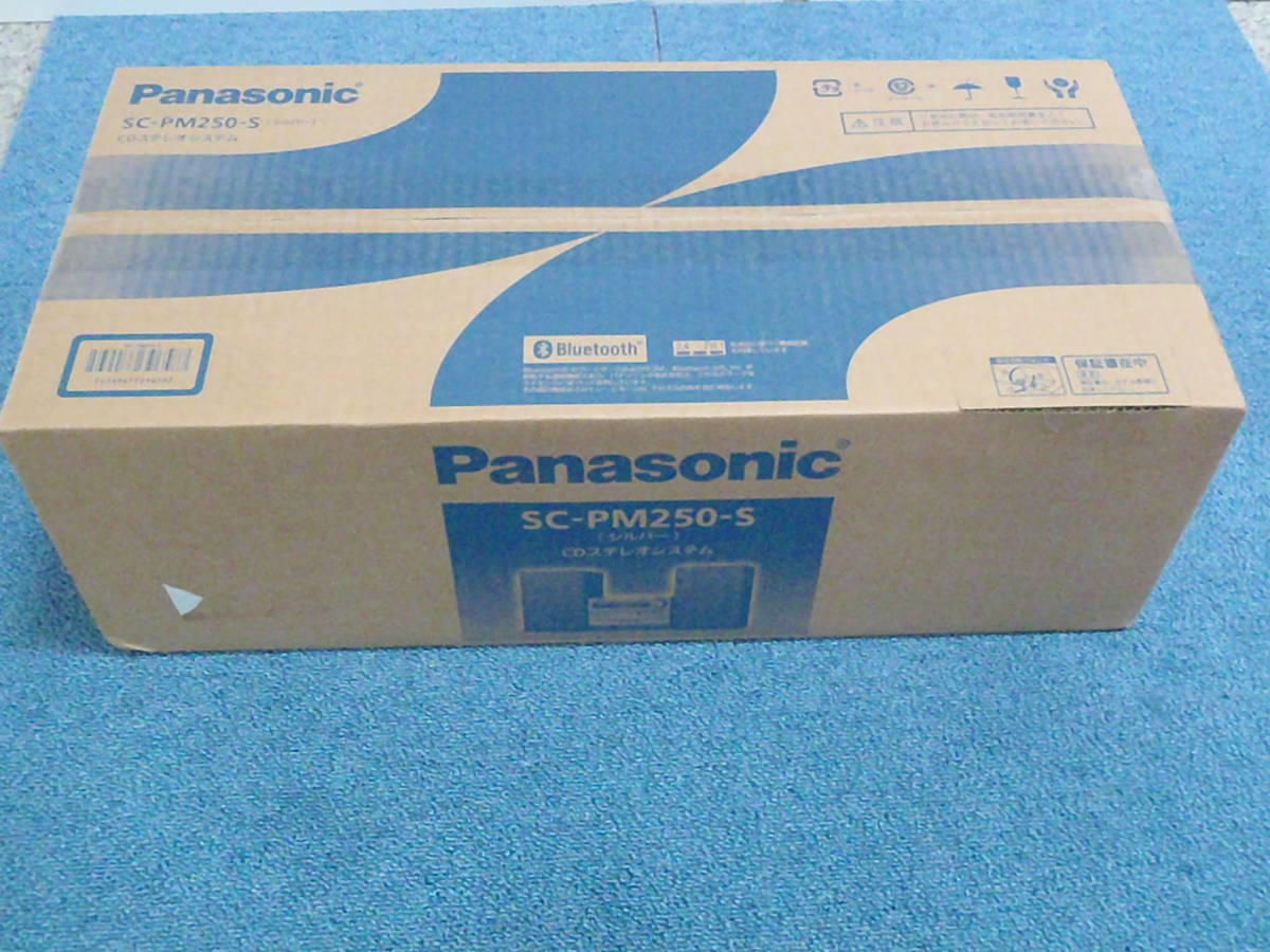 【大人気，定番】 #5499 Panasonic SC-PM250-S シルバー Bluetooth USB AM FM パナソニック ＣＤミニコンポ(一般)｜売買されたオークション情報、yahooの商品情報をアーカイブ公開 - オークファン 一般