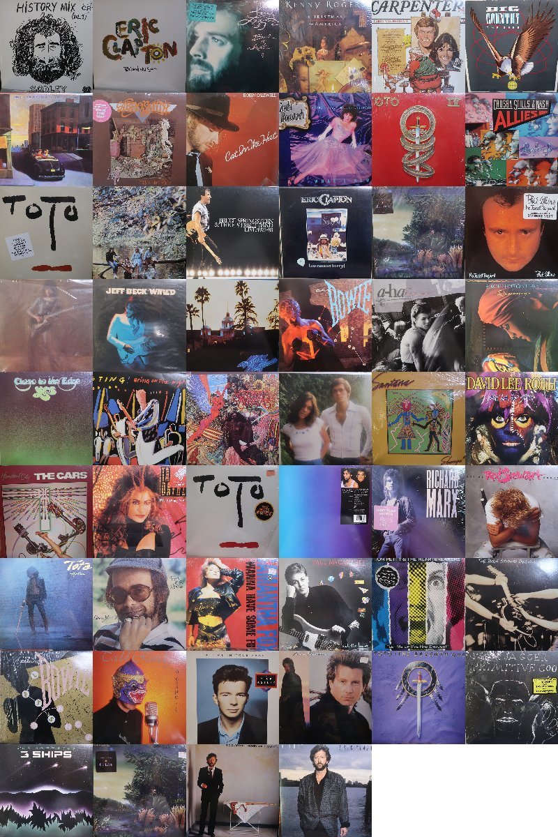 レコード4枚セット Q08723【大量!ALL輸入盤!】 ALL IMPORT PRESS ROCK & POPS 洋楽 80枚