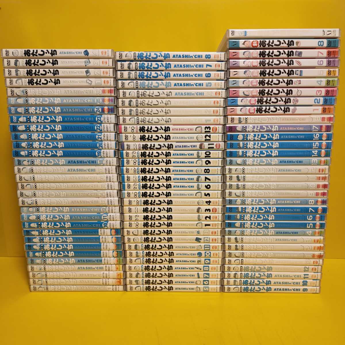 ※新品ケース　あたしンち第1集～5集+新あたしンち+劇場版+DVD92巻