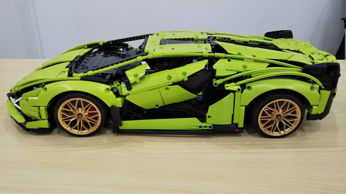 22.80.1107【美品】LEGO レゴ テクニック ランボルギーニ シアンFKP 37 