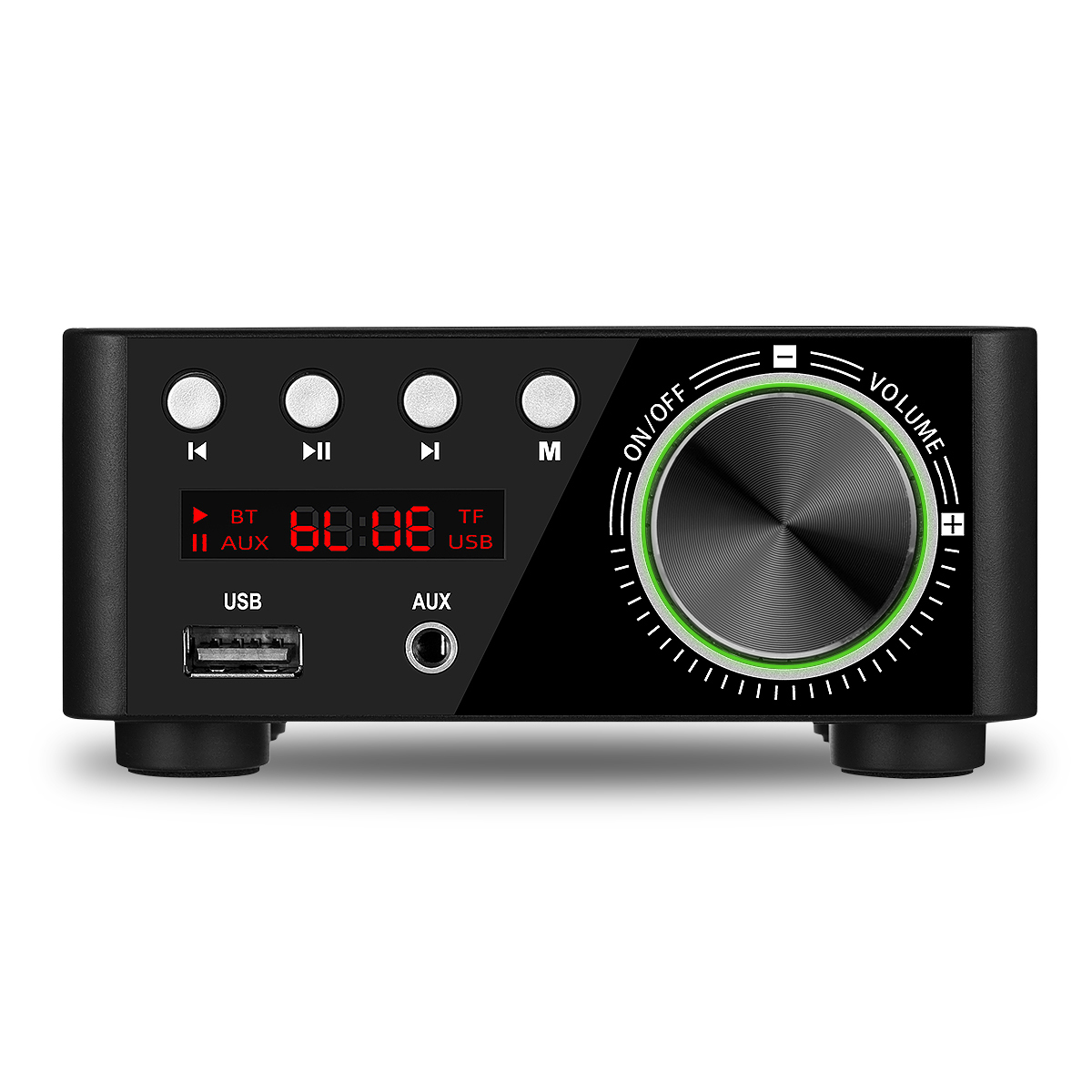 Bluetooth 5.0 パワーアンプ : Mini USB Nobsound 音楽 デジタルアンプ